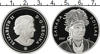 Продать Монеты Канада 1 доллар 2007 Серебро