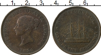 Продать Монеты Брунсвик 1 пенни 1854 Медь