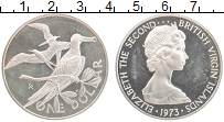 Продать Монеты Виргинские острова 1 доллар 1974 Серебро