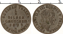 Продать Монеты Пруссия 1/2 гроша 1845 Серебро