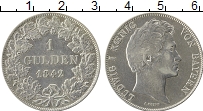 Продать Монеты Бавария 1 гульден 1839 Серебро