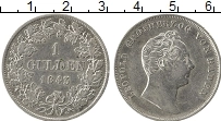 Продать Монеты Баден 1 гульден 1841 Серебро