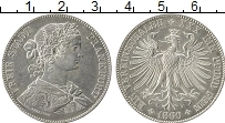 Продать Монеты Франкфурт 1 талер 1862 Серебро