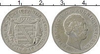 Продать Монеты Саксония 1 талер 1842 Серебро