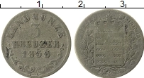 Продать Монеты Саксен-Майнинген 3 крейцера 1834 Серебро
