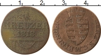 Продать Монеты Саксен-Майнинген 1 крейцер 1818 Медь