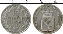 Продать Монеты Бремен 12 гротен 1859 Серебро