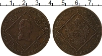Продать Монеты Австрия 30 крейцеров 1807 Медь