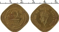 Продать Монеты Индия 2 анны 1943 Медь