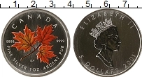 Продать Монеты Канада 5 долларов 2001 Серебро