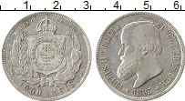 Продать Монеты Бразилия 1000 рейс 1876 Серебро