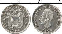 Продать Монеты Эквадор 1/2 сукре 1915 Серебро