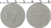 Продать Монеты Алжир 10 сантим 1915 Серебро