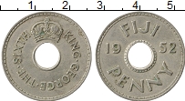 Продать Монеты Фиджи 1 пенни 1952 Медно-никель
