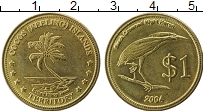 Продать Монеты Кокосовые острова 1 доллар 2004 Латунь
