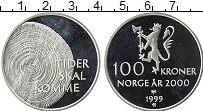 Продать Монеты Норвегия 100 крон 1999 Серебро