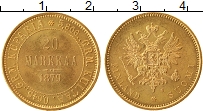 Продать Монеты 1855 – 1881 Александр II 20 марок 1879 Золото