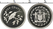 Продать Монеты Белиз 10 центов 1974 Серебро