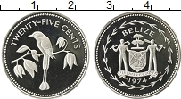 Продать Монеты Белиз 25 центов 1974 Медно-никель