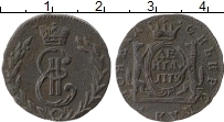 Продать Монеты 1762 – 1796 Екатерина II 1 деньга 1778 Медь