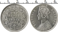 Продать Монеты Индия 1 рупия 1887 Серебро