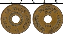Продать Монеты Палестина 10 милс 1942 Медь