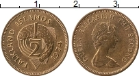 Продать Монеты Фолклендские острова 1/2 пенни 1974 Медь