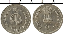 Продать Монеты Индия 2 рупии 1982 Медно-никель