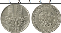 Продать Монеты Польша 20 злотых 1973 Медно-никель