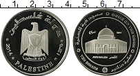 Продать Монеты Палестина 10 динар 2014 Медно-никель
