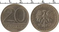Продать Монеты Польша 20 злотых 1988 Медно-никель