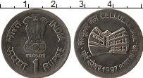 Продать Монеты Индия 1 рупия 1997 Сталь