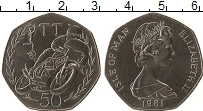 Продать Монеты Остров Мэн 50 пенсов 1981 Медно-никель