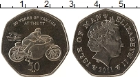 Продать Монеты Остров Мэн 50 пенсов 2011 Медно-никель