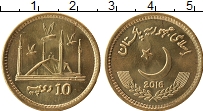 Продать Монеты Пакистан 10 рупий 2016 Латунь