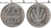 Продать Монеты Венгрия 20 филлеров 1983 Алюминий