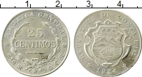 Продать Монеты Коста-Рика 25 сентим 1924 Медно-никель