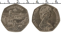 Продать Монеты Остров Мэн 50 пенсов 1983 Медно-никель