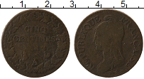 Продать Монеты Франция 5 сантим 0 Медь