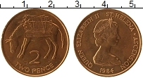 Продать Монеты Остров Святой Елены 2 пенса 1984 Медь
