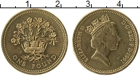 Продать Монеты Великобритания 1 фунт 1986 Медно-никель