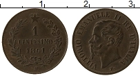 Продать Монеты Италия 1 сентесимо 1867 Медь