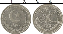Продать Монеты Пакистан 1/2 рупии 1948 Медно-никель