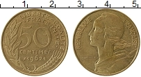 Продать Монеты Франция 50 сантим 1963 Бронза