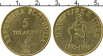 Продать Монеты Словения 5 толаров 1996 