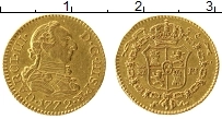 Продать Монеты Испания 1/2 эскудо 1772 Золото