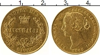 Продать Монеты Австралия 1 соверен 1865 Золото