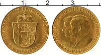 Продать Монеты Лихтенштейн 25 франков 1956 Золото