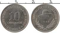 Продать Монеты Никарагуа 10 сентаво 1987 Медно-никель