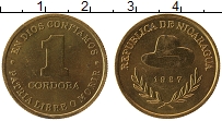 Продать Монеты Никарагуа 1 кордоба 1987 Бронза